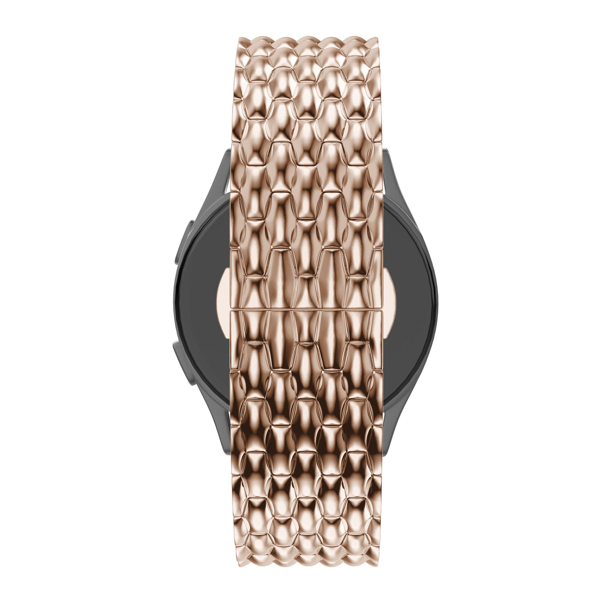 Bandz Garmin Venu 2 Plus Stahlarmband 'Dragon' (Roségold)