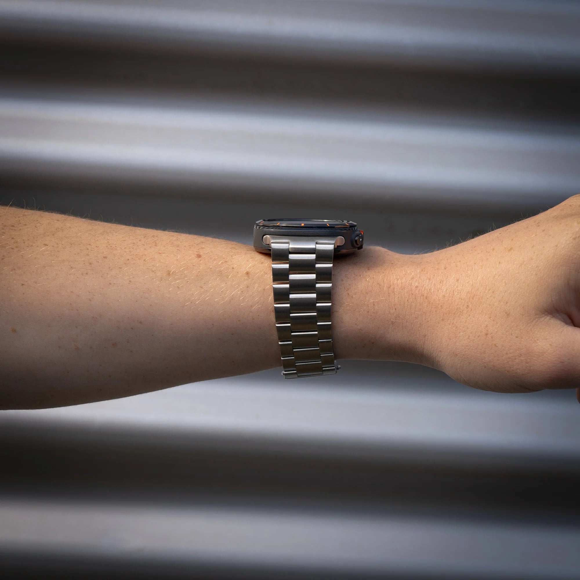 Samsung Galaxy Watch Ultra Stahlarmband (Silber)