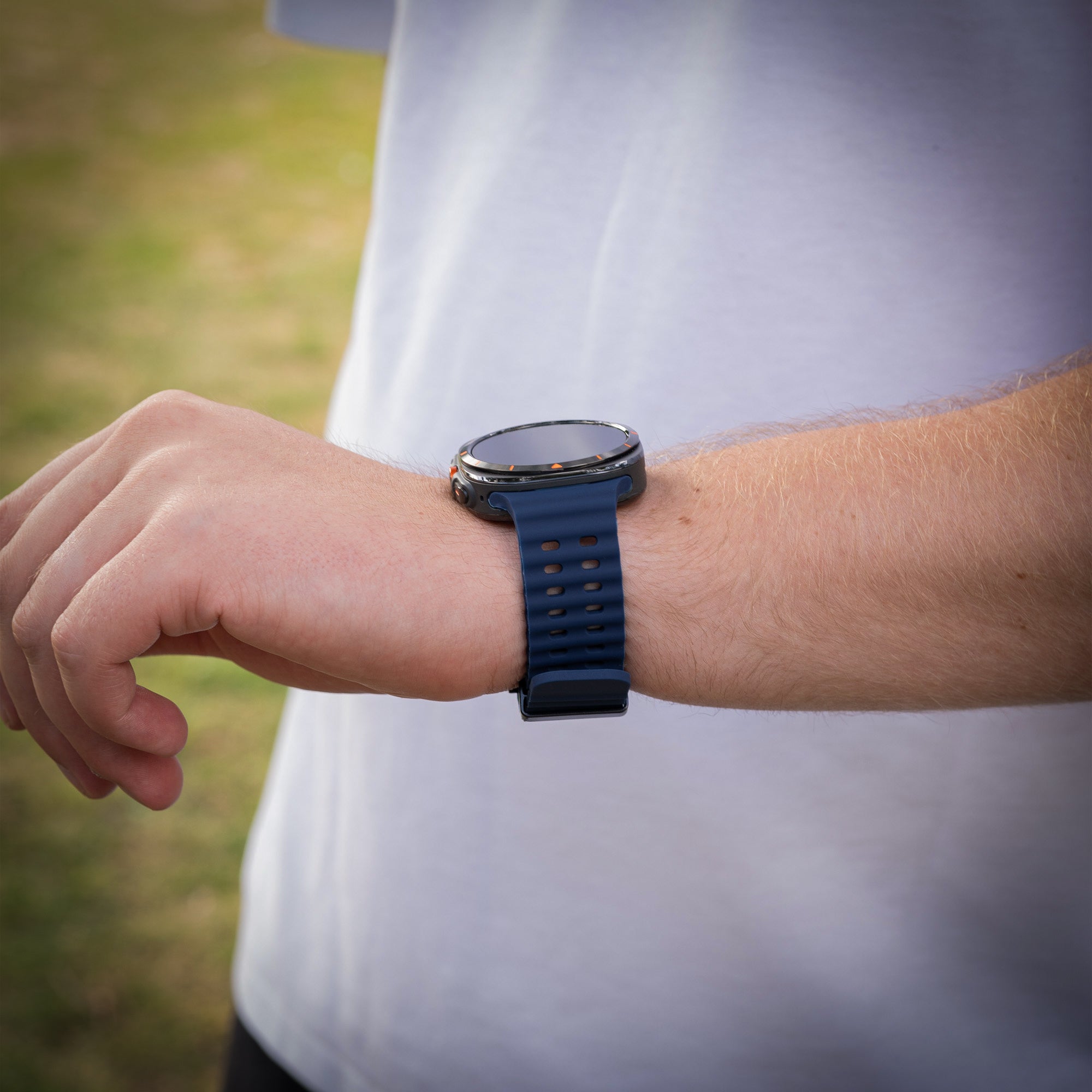 Samsung Galaxy Watch Ultra Ocean Armband (Dunkelblau)