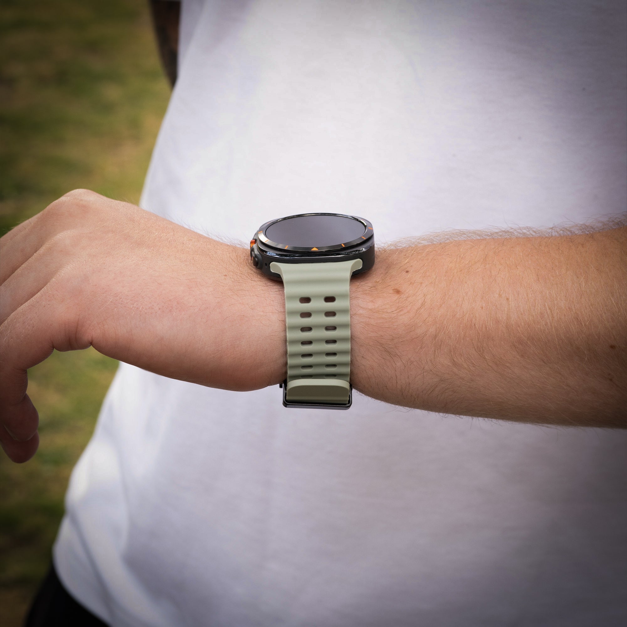 Samsung Galaxy Watch Ultra Ocean Strap (Grey-Green)