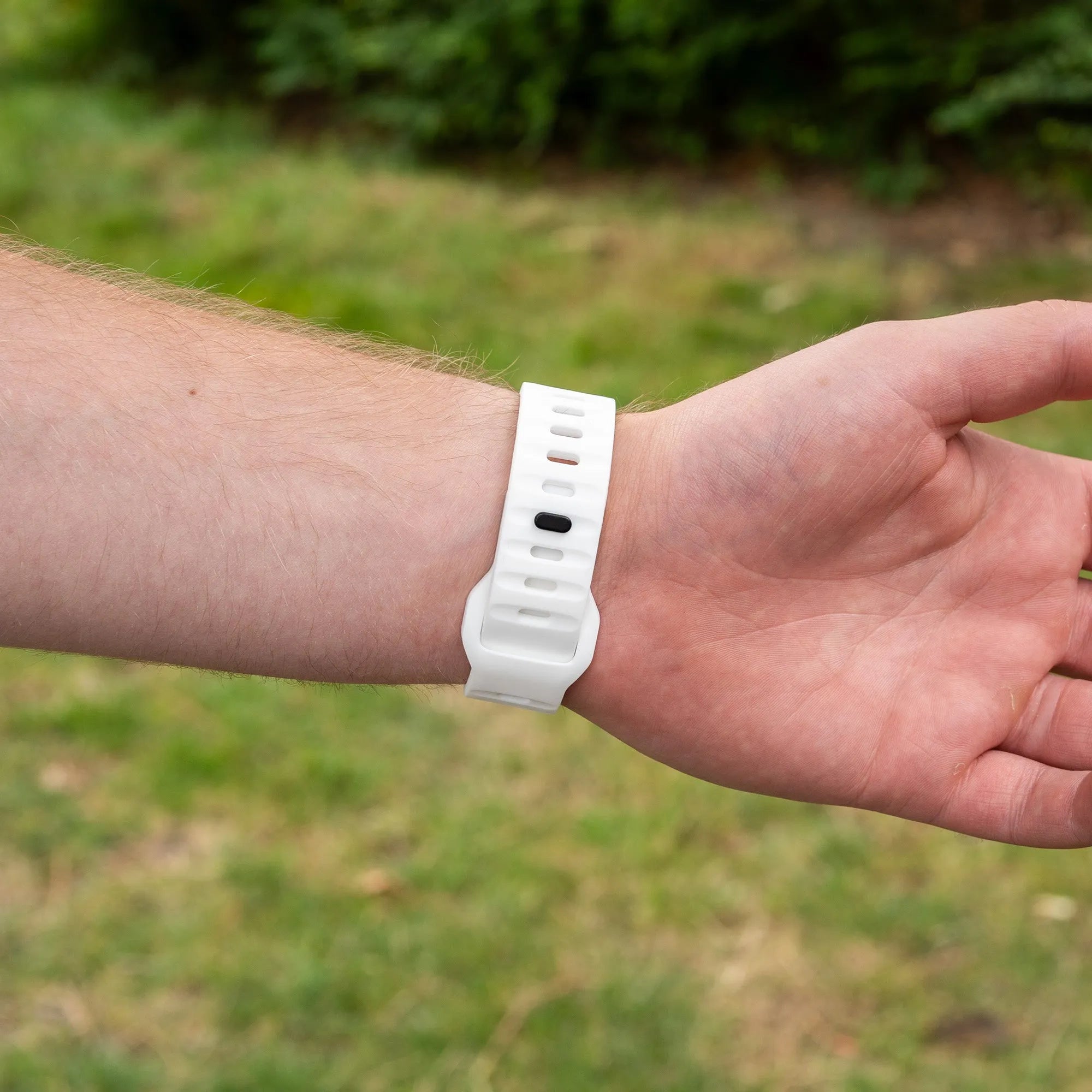 Coros Pace 2 Outdoor Silikonarmband (Weiß)