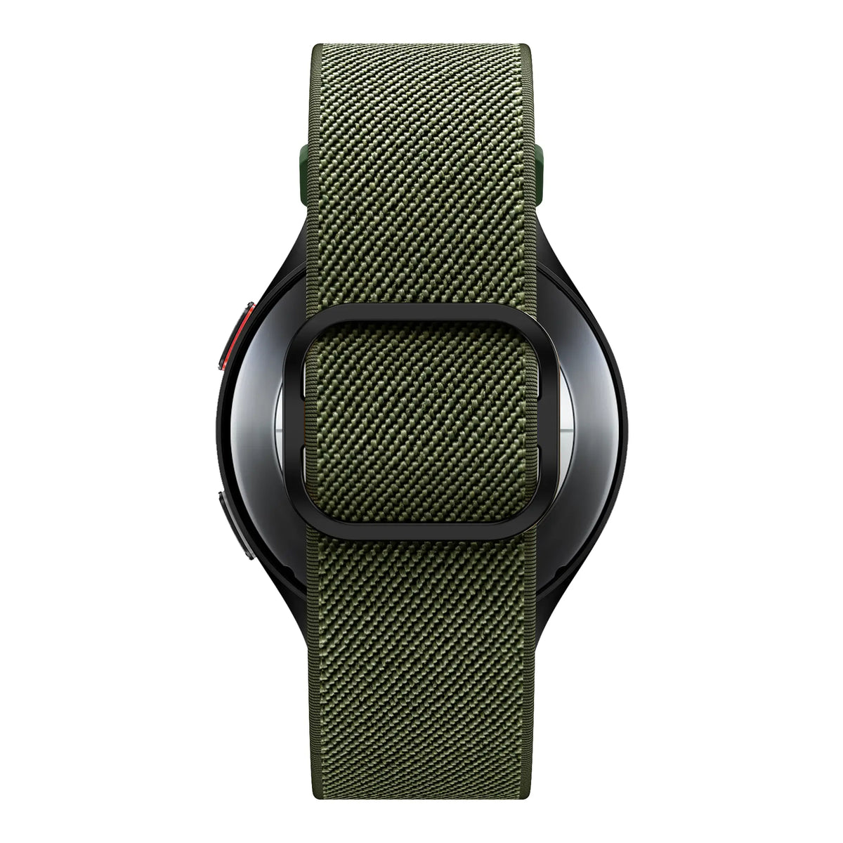 Bandz Fossil Gen 6 - 42mm Elastisches Armband (Armeegrün)