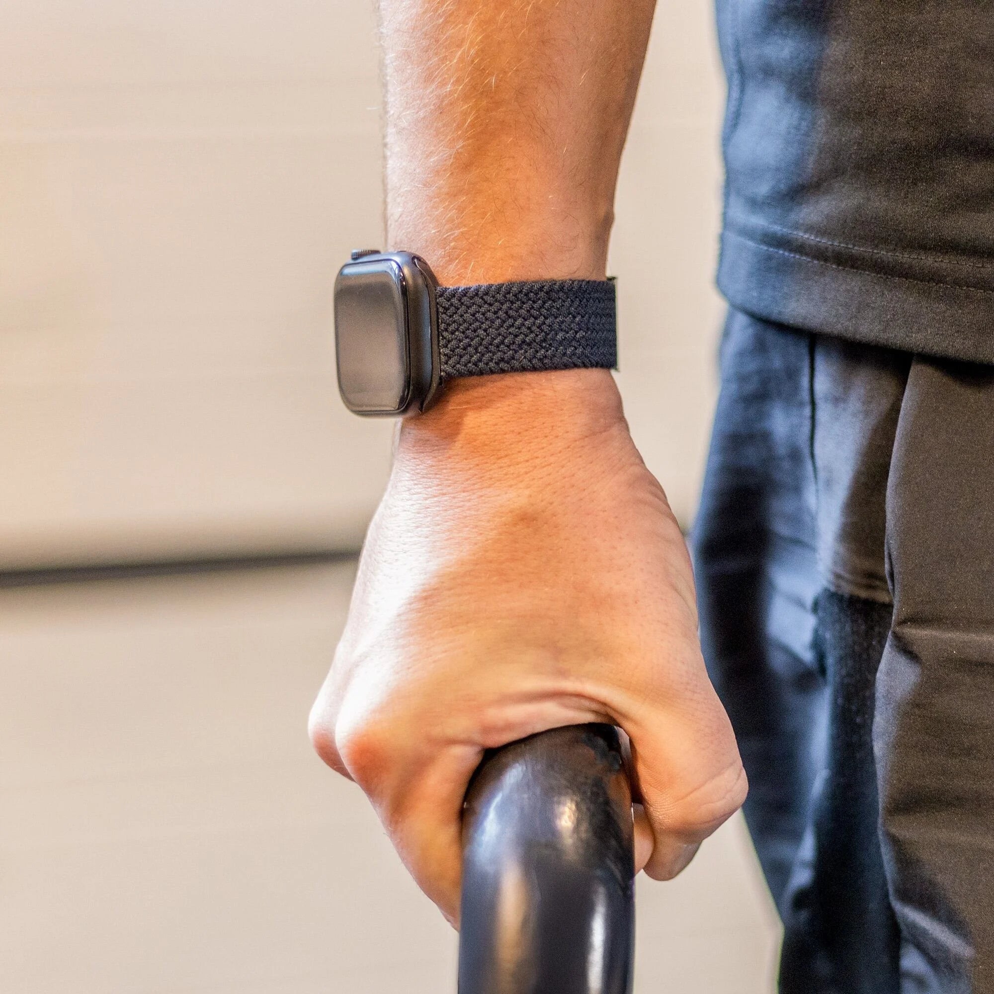 Apple Watch geflochtenes Armband (Charcoal)