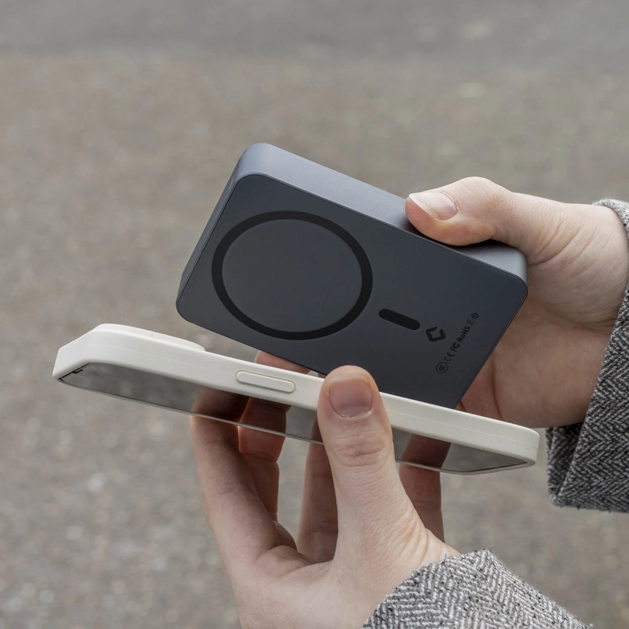 Coverzs 20W Magsafe Solid 5.000 mAh Powerbank (Zwart)