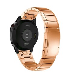 Garmin Instinct 3 - 45mm Metallarmband (Rose Gold)