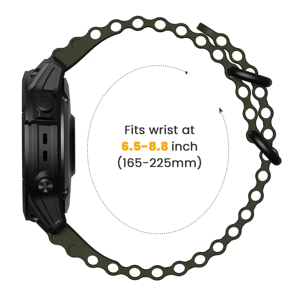 Garmin Approach S62 Ocean Armband (Armee Grün)