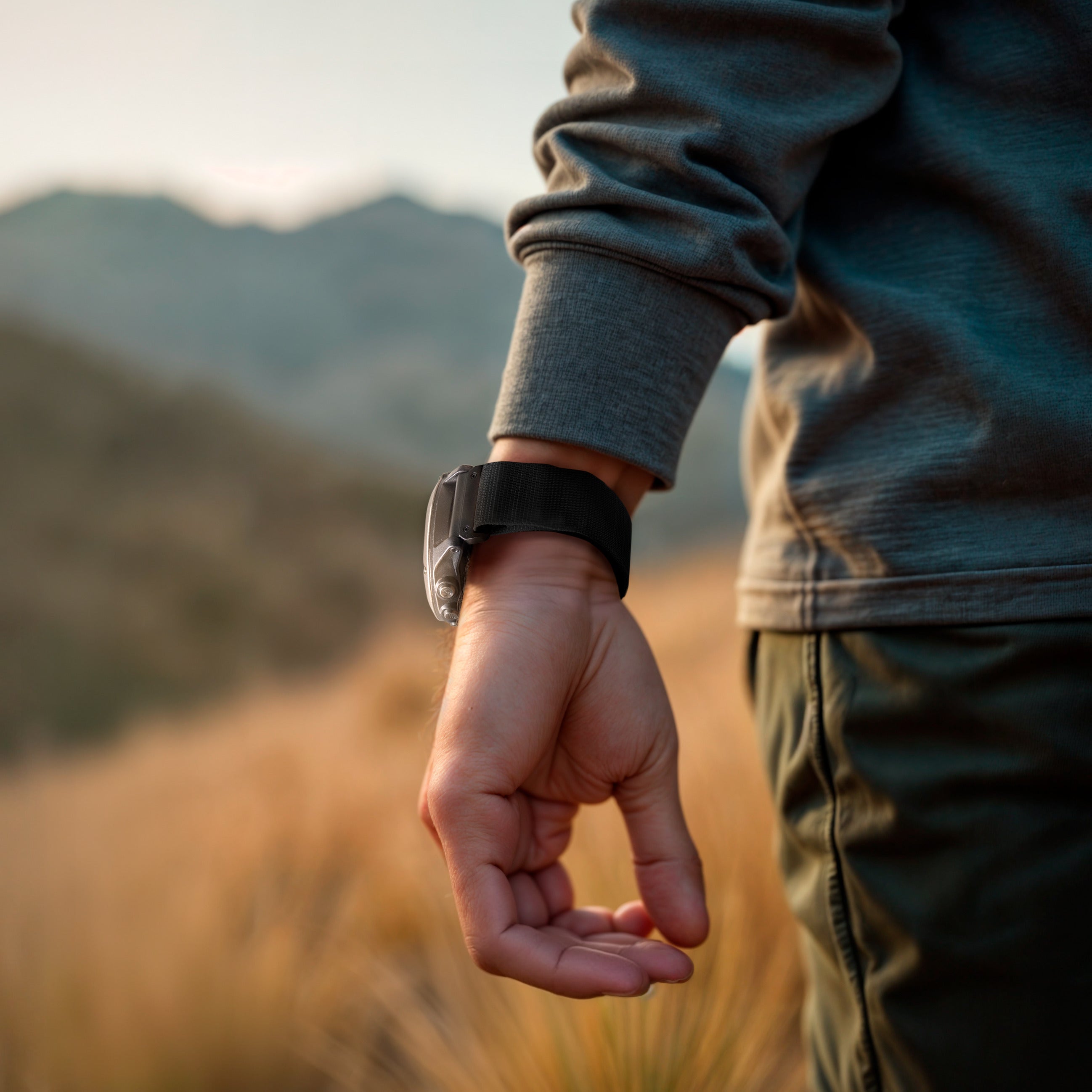 Garmin Quatix 3 / 6x / 7x Solar Alpine Strap (Black)