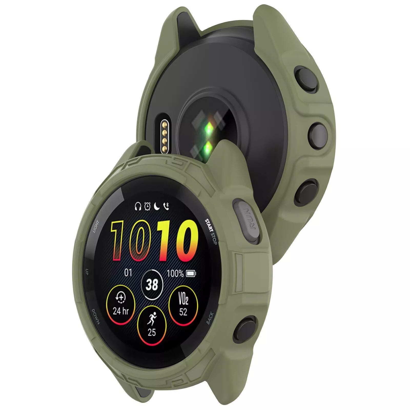 Garmin Forerunner 265 robustes TPU Hülle (Grün)