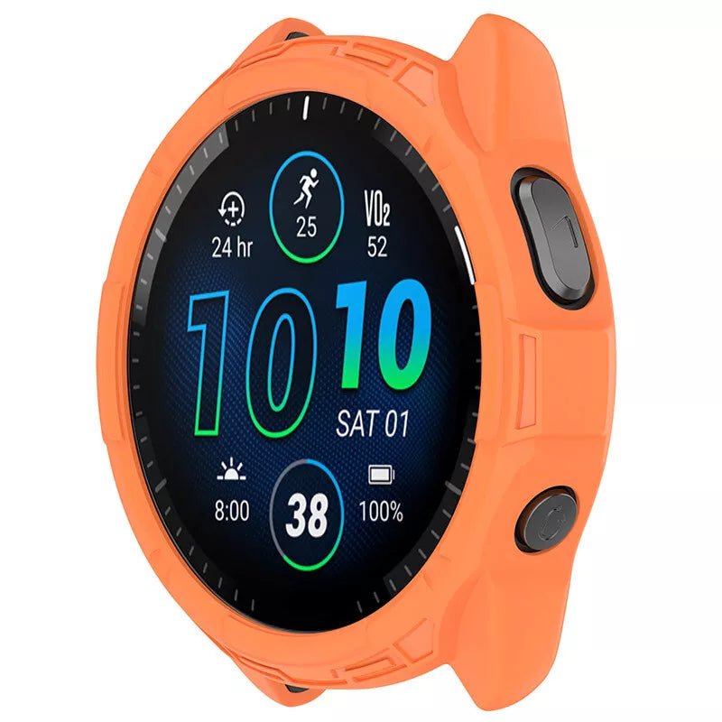 Garmin Forerunner 965 robustes TPU Hülle (Orange)