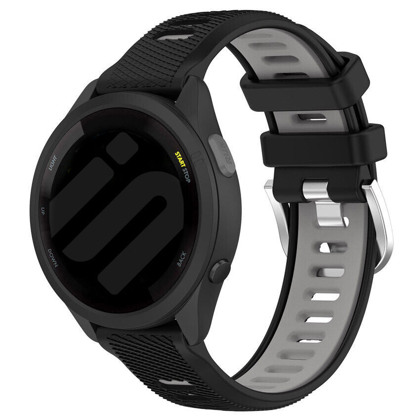 Garmin Forerunner 645 Sport Schnallenarmband (Schwarz/Grau)
