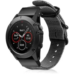 Garmin Instinct E - 45mm Nylon Schnallenarmband (Grau)