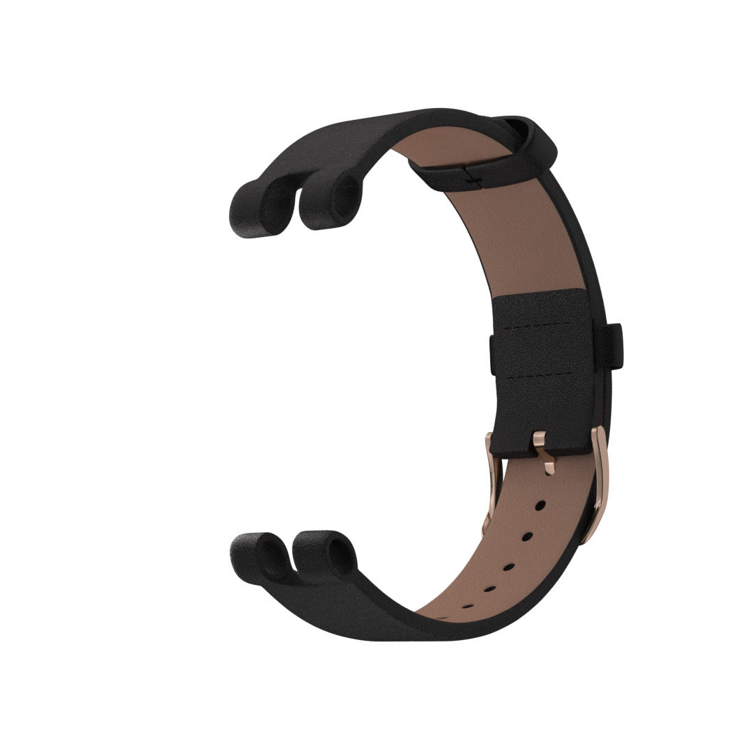 Garmin Lily Leather Strap (Black)