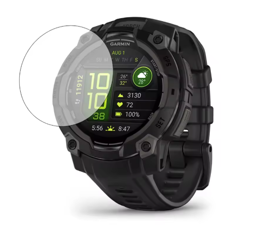 Garmin Instinct 3 - 50mm Displayschutzfolie (Glass)
