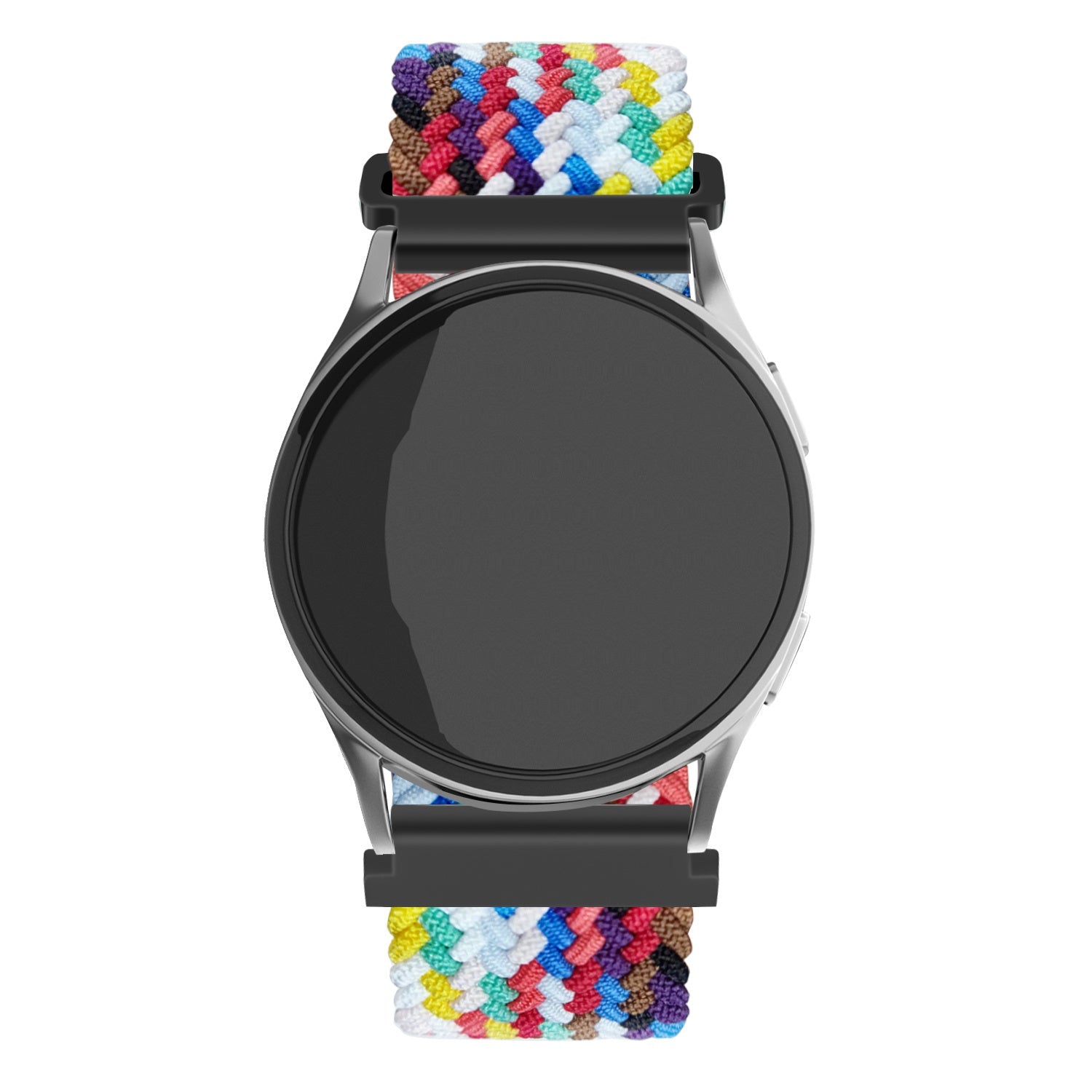 Amazfit Bip 3 (Pro) Verstellbares Geflochtenes Armband (Regenbogen)