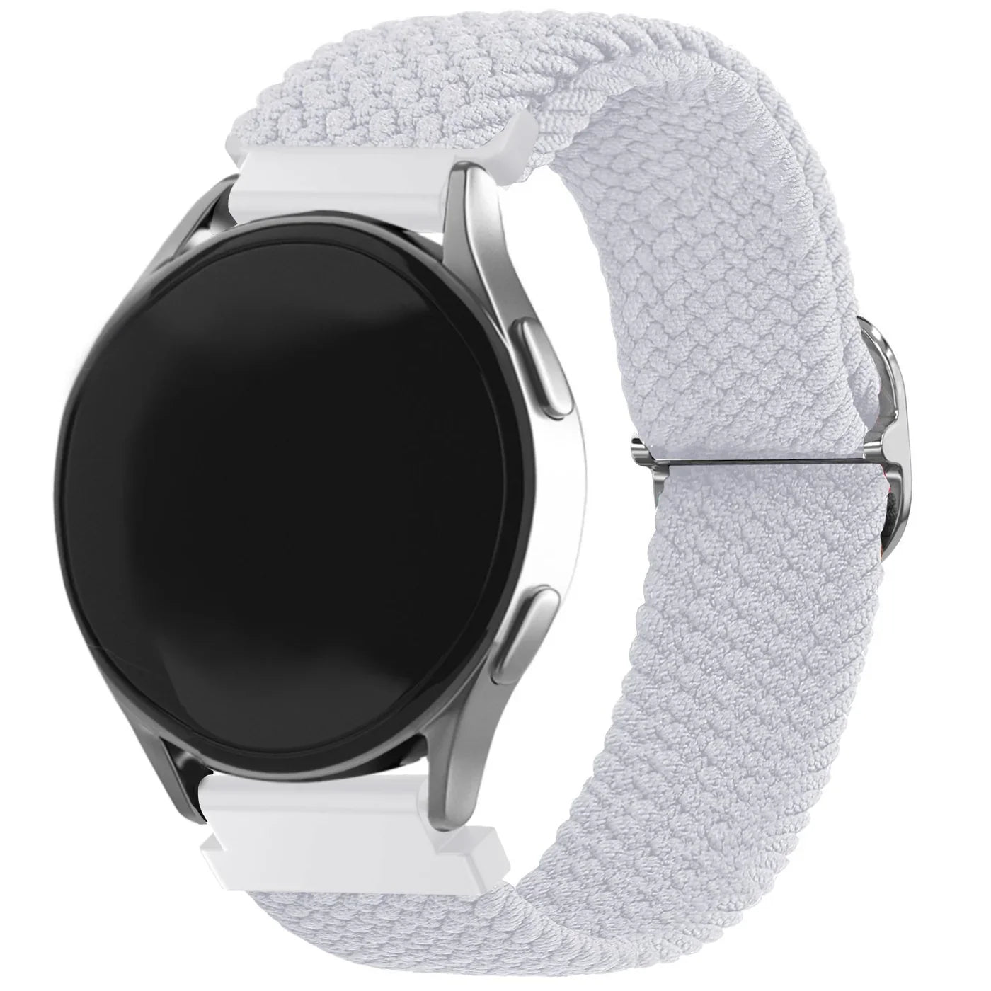 Withings ScanWatch 2 - 42mm Verstellbares Geflochtenes Armband (Weiß)