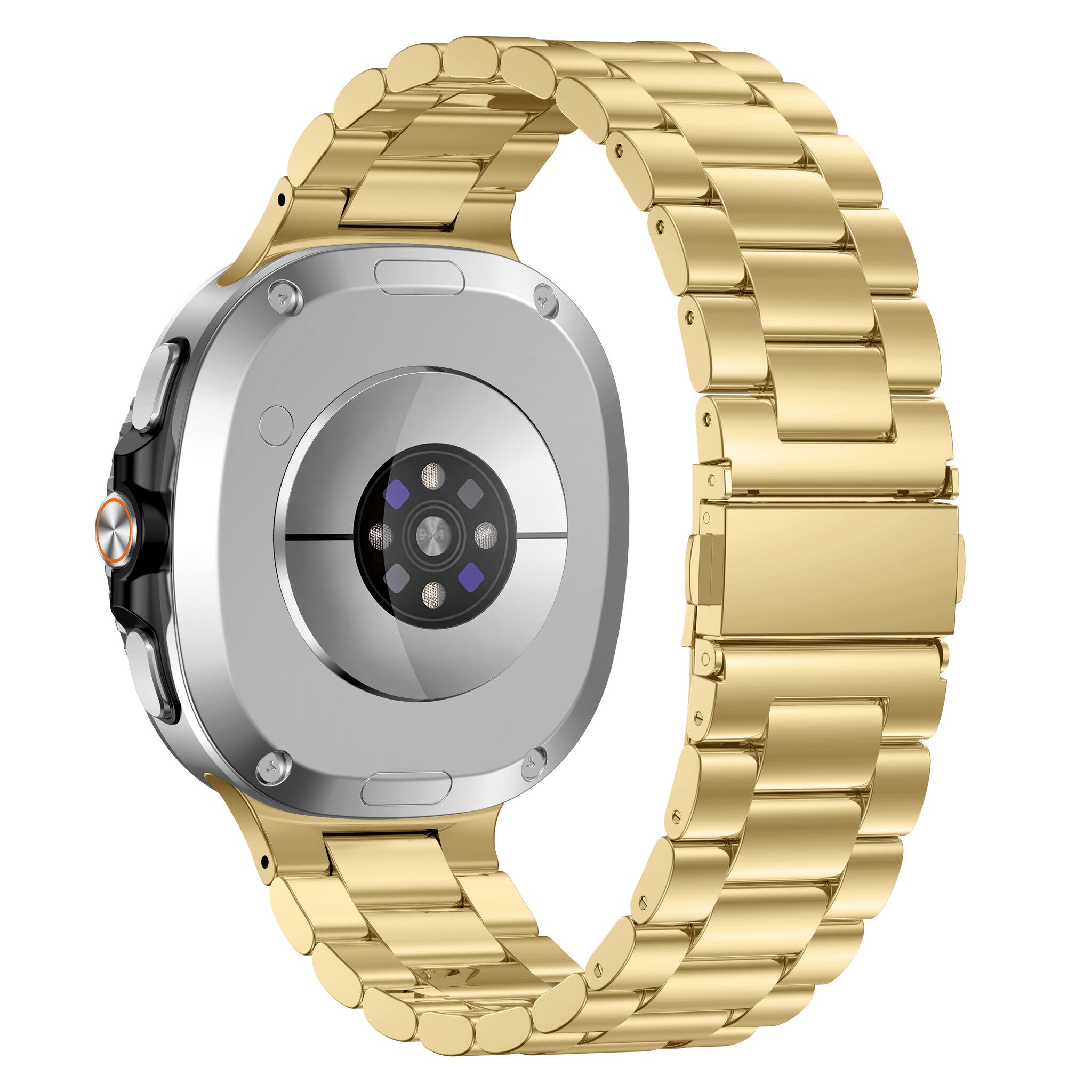 Samsung Galaxy Watch 8 - 40mm Stahlarmband (Gold)