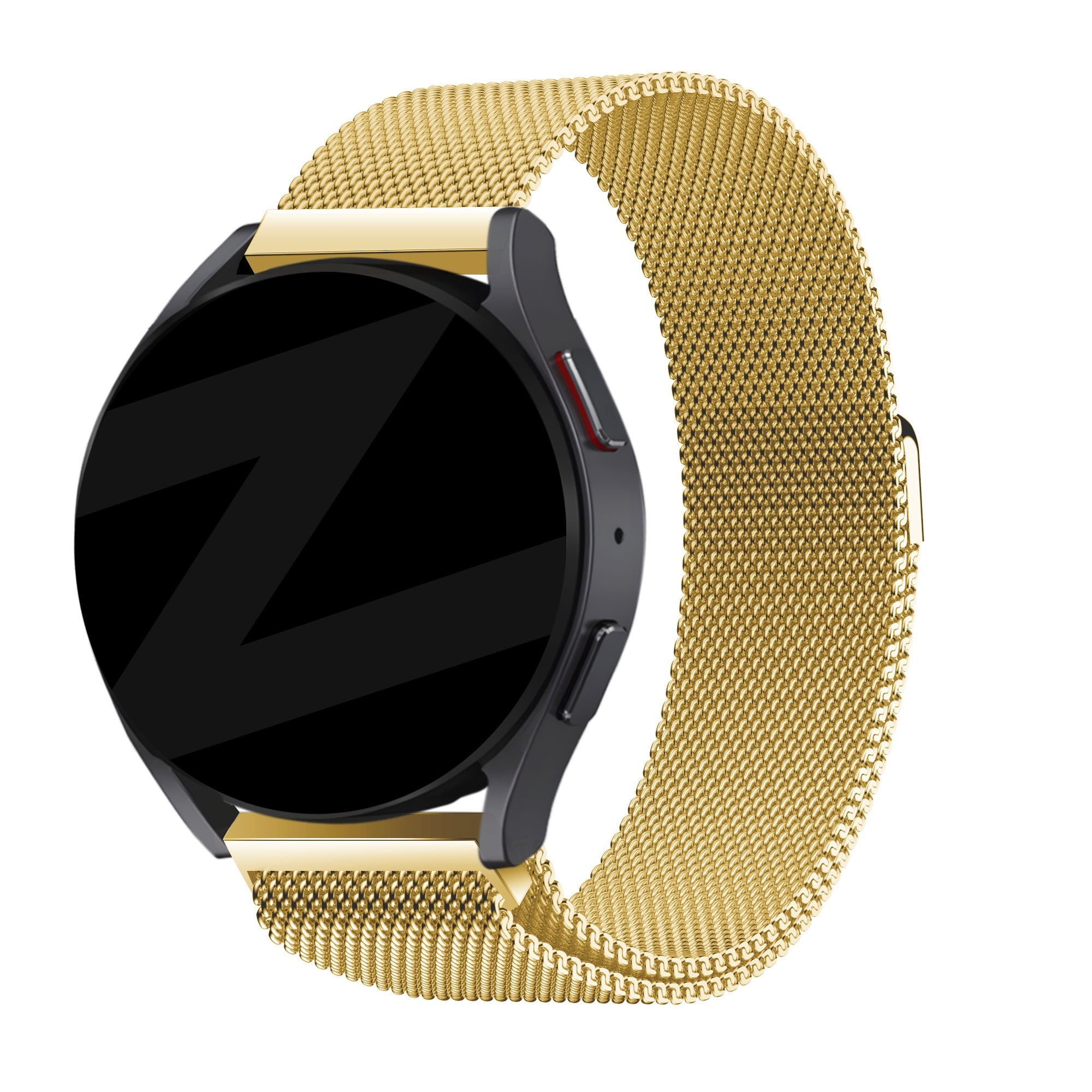 Bandz Garmin Forerunner 55 Milanese Loop Armband (Gold)