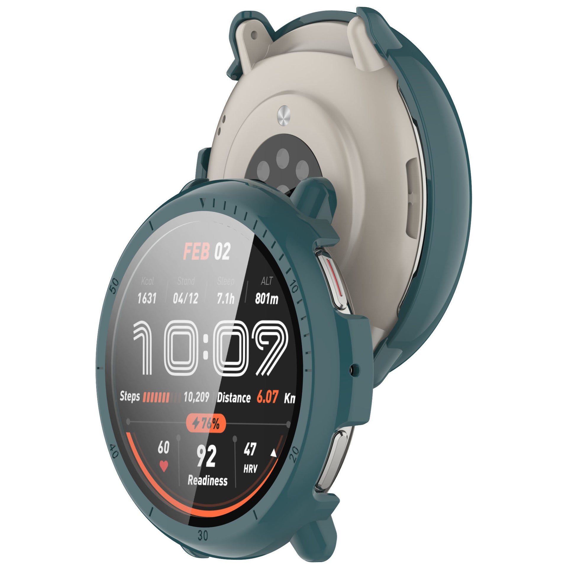 Amazfit Active 2 Hartschale mit Glass (Grün)