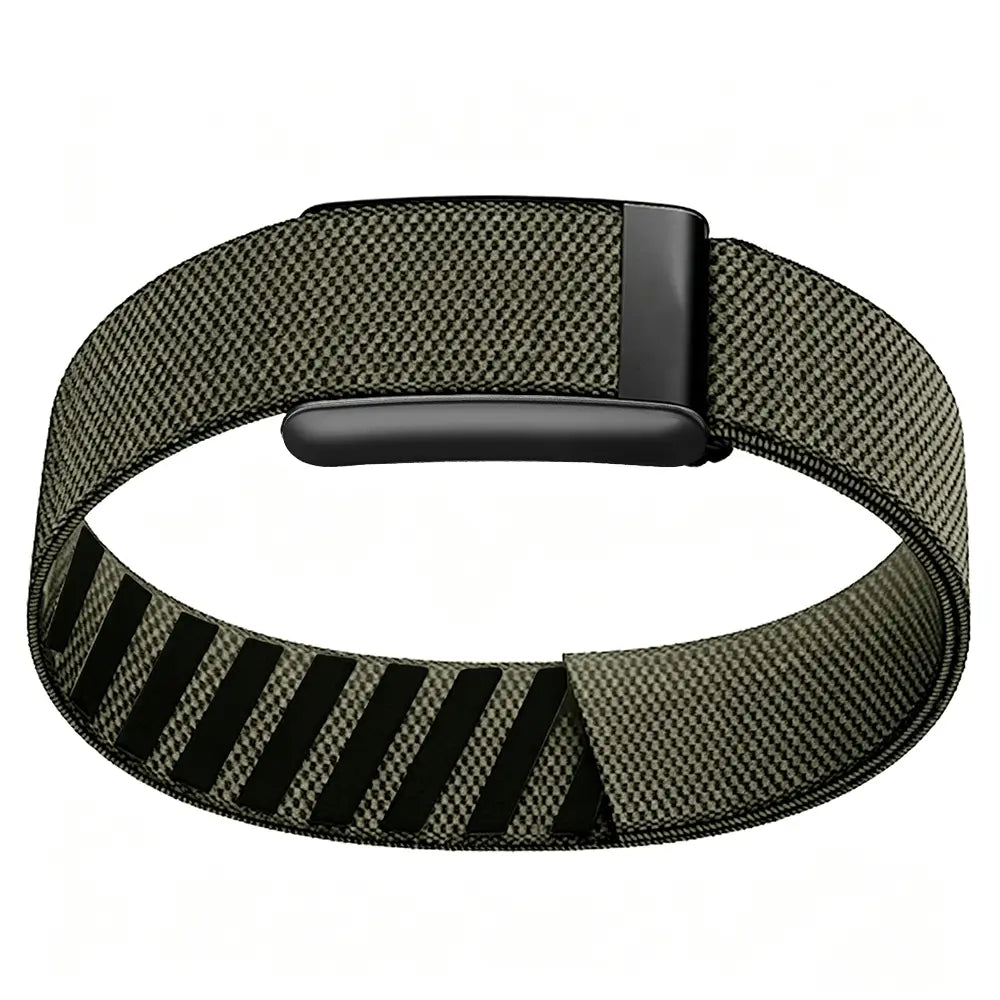 WHOOP 5.0 Biceps Nylon Armband (Grün)
