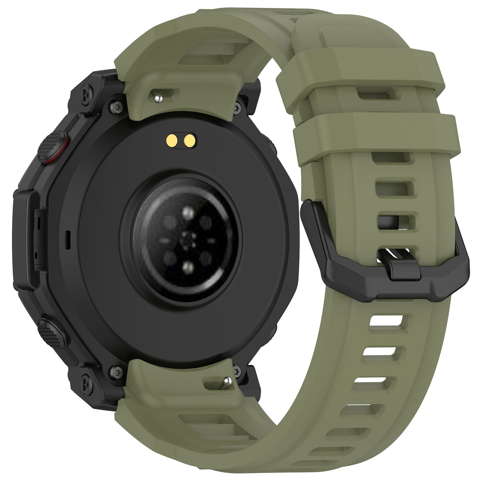 Amazfit T-Rex 3 Pro - 48mm Silikonarmband (Dunkelgrün)