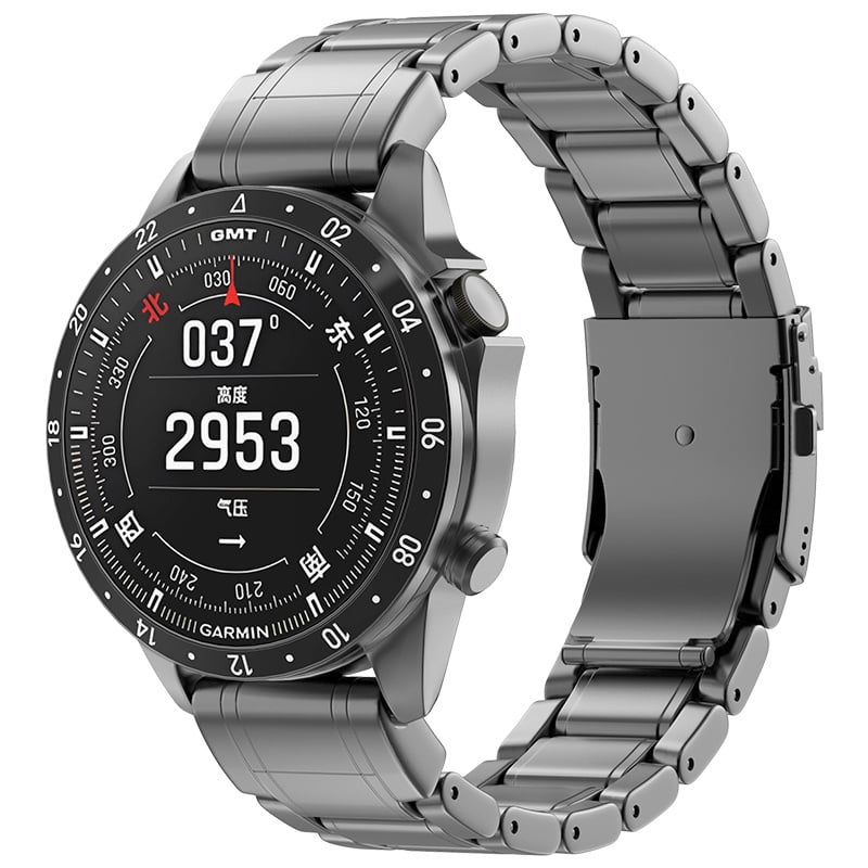 Garmin Fenix 7x Premium Titanarmband (Graphit)