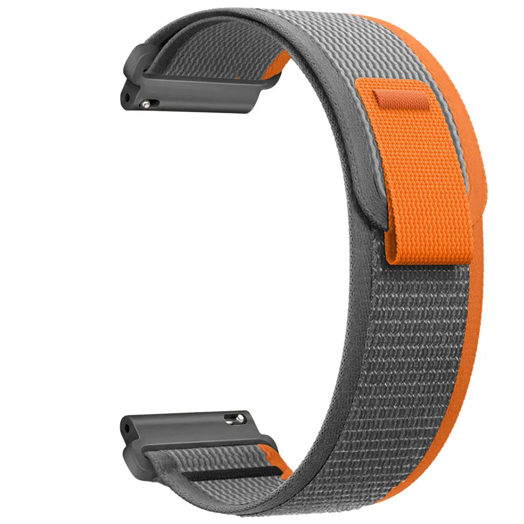Huawei Watch GT 3 - 46mm Trail Nylon Strap (Grey/Orange)