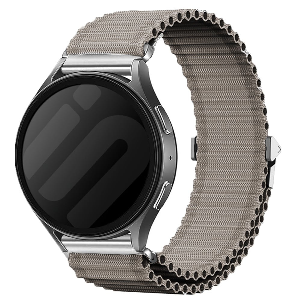 Samsung Galaxy Watch 4 - 44mm Outdoor Nylonarmband (Grau)