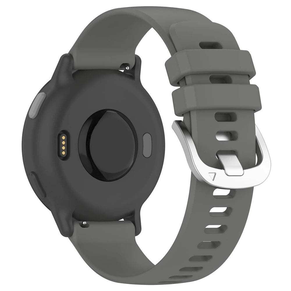 Garmin Forerunner 570 - 47mm Silikon Classic Armband (Dunkelgrau)