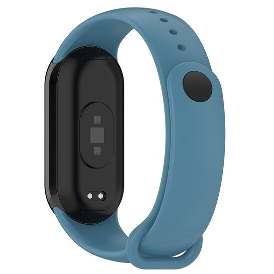 Xiaomi Smart Band 10 Silikonarmband (Grau/Blau)