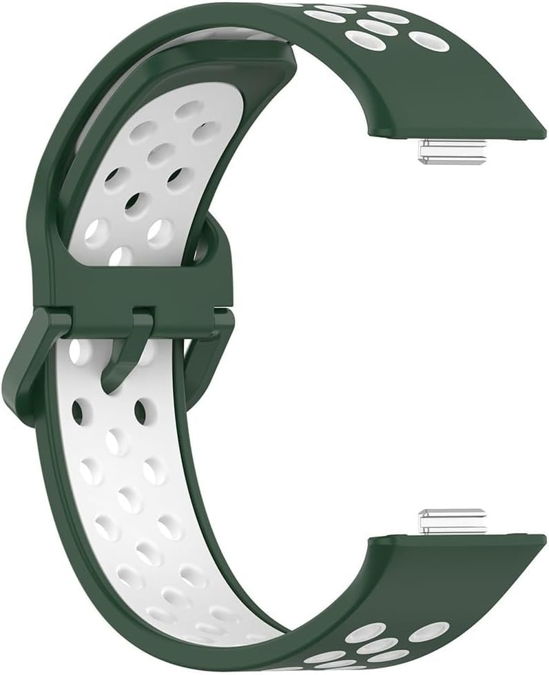 Huawei Watch Fit 4 Sport Strap (Green/White)