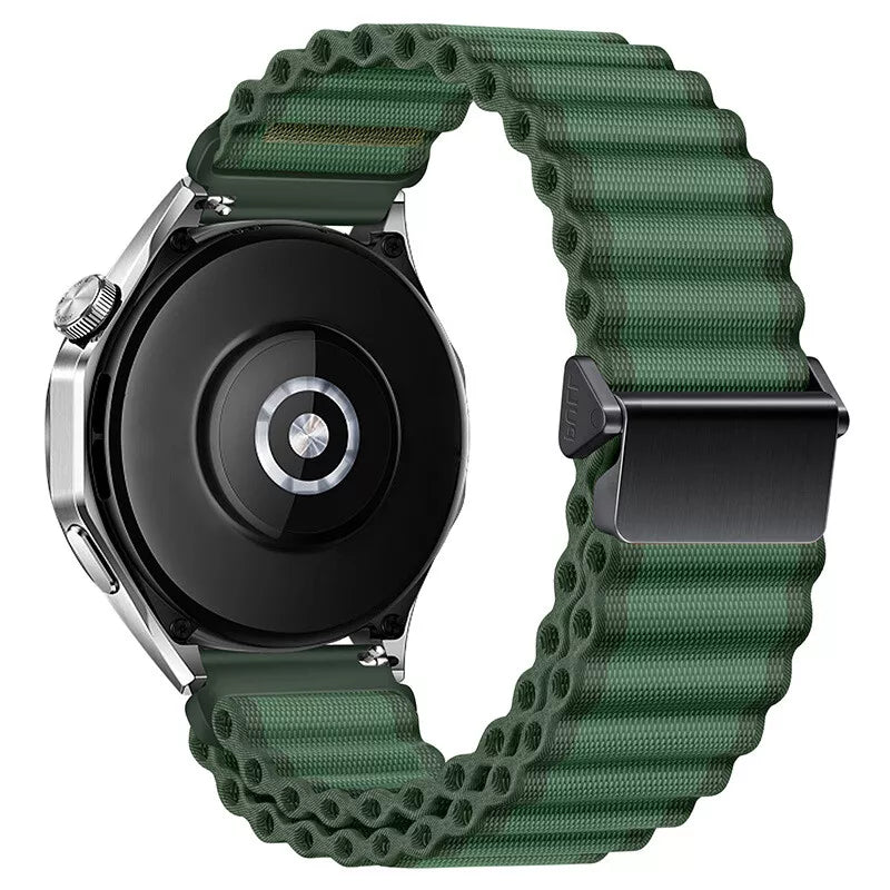 Samsung Galaxy Watch 6 - 44mm Outdoor Nylonarmband (Grün)