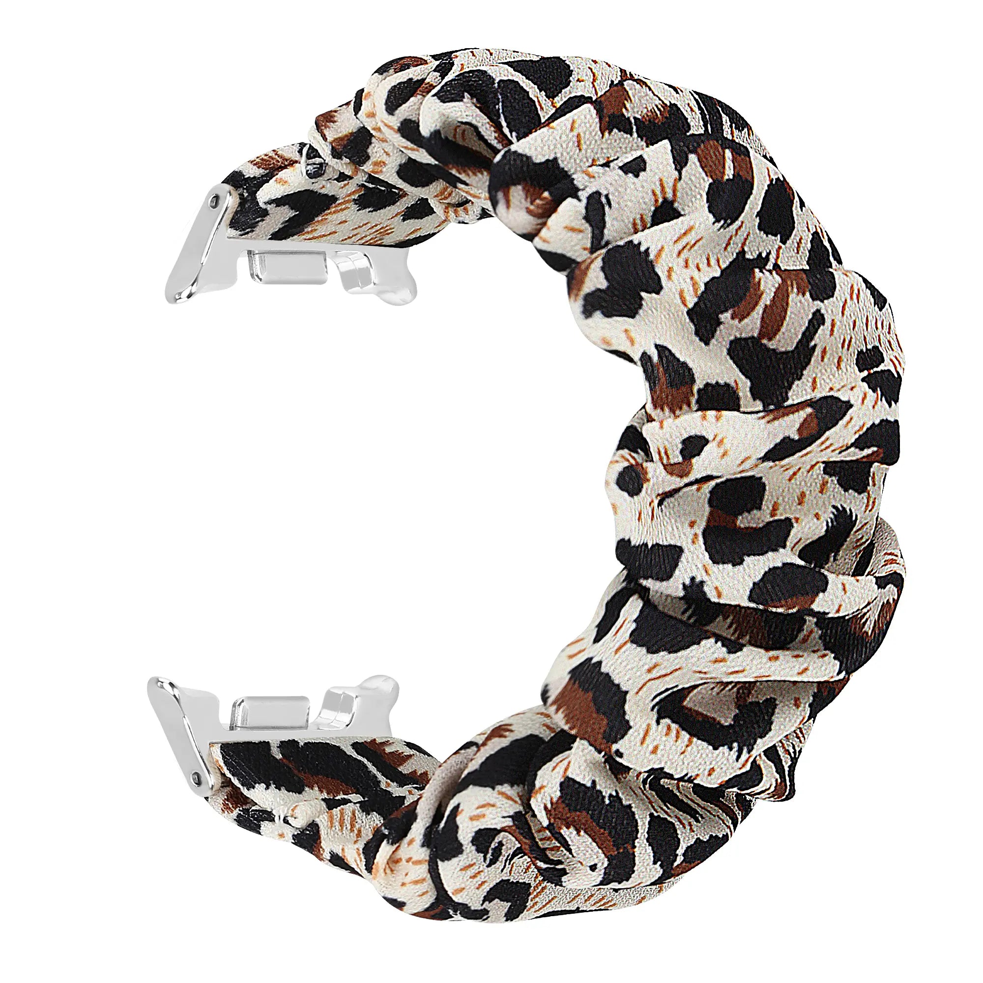 Samsung Galaxy Watch 9 - 40mm Scrunchie Armband (Leopard)