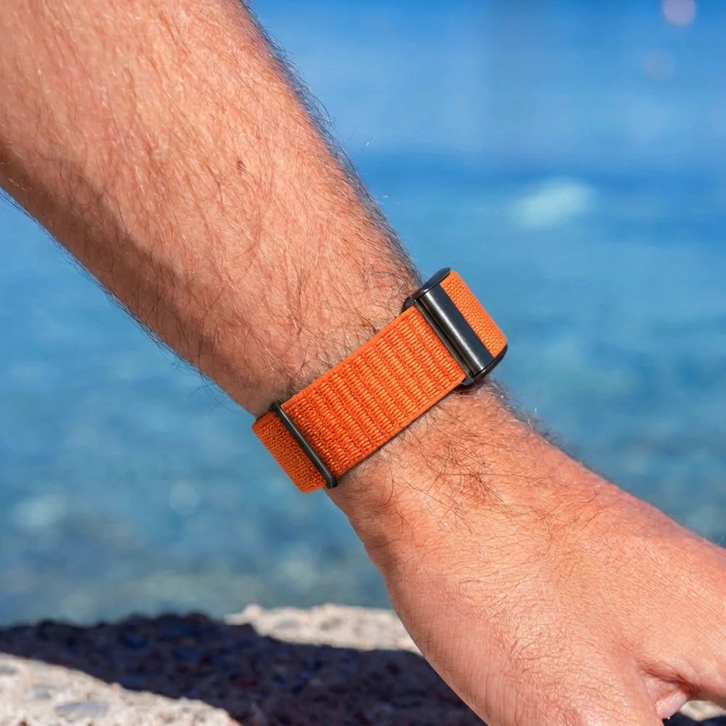 Polar Loop Nylon Strap (Orange)