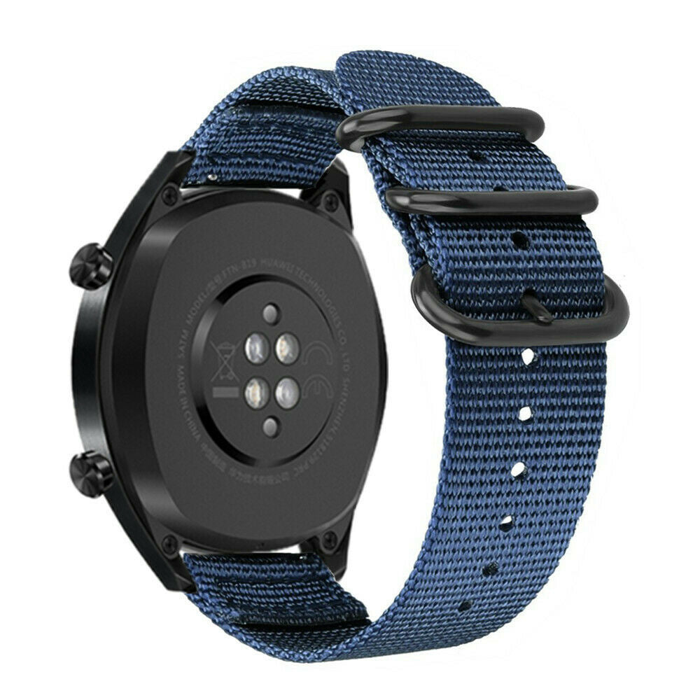 Suunto Run Nylon-Schnallenarmband (Blau)