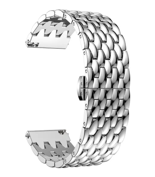 Honor Magic Watch 2 Stahlarmband mit Drachenmuster (Silber)
