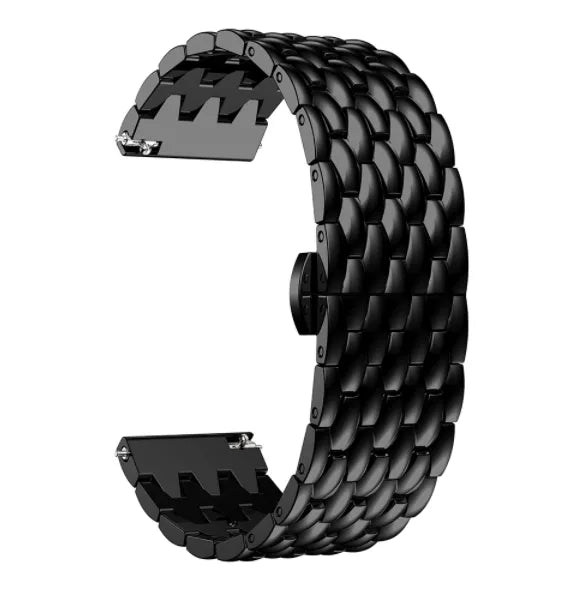 Honor Magic Watch 2 Stahlarmband mit Drachenmuster (Schwarz)