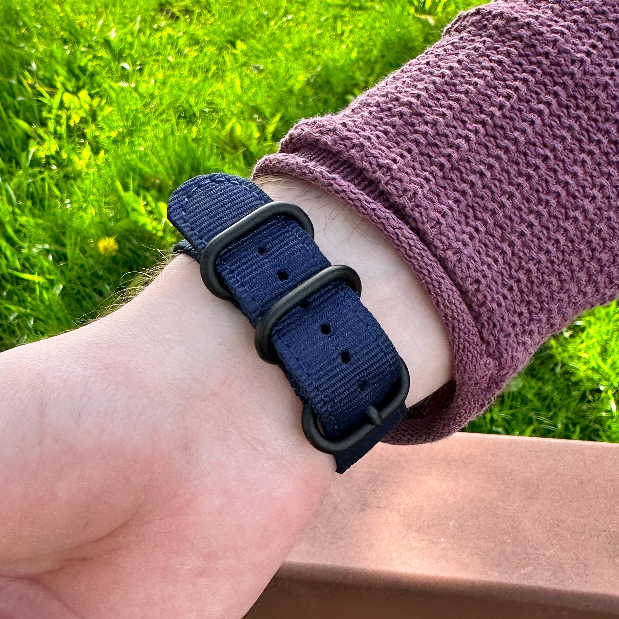 Amazfit GTR 4 Schnalle Nylonarmband (Blau)