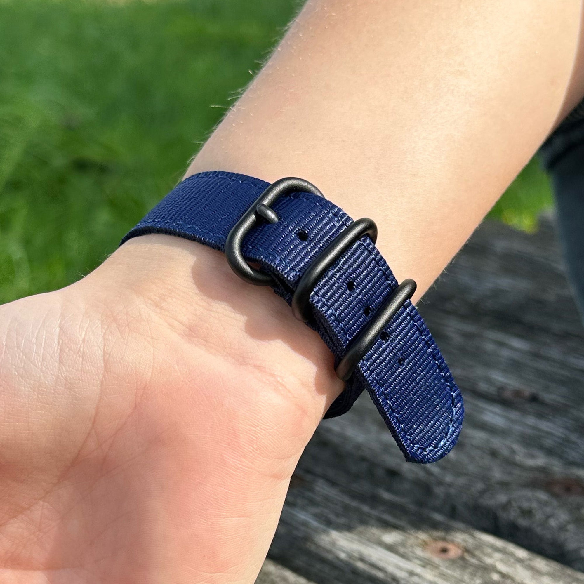 Amazfit Balance 2 Schnalle Nylonarmband (Blau)