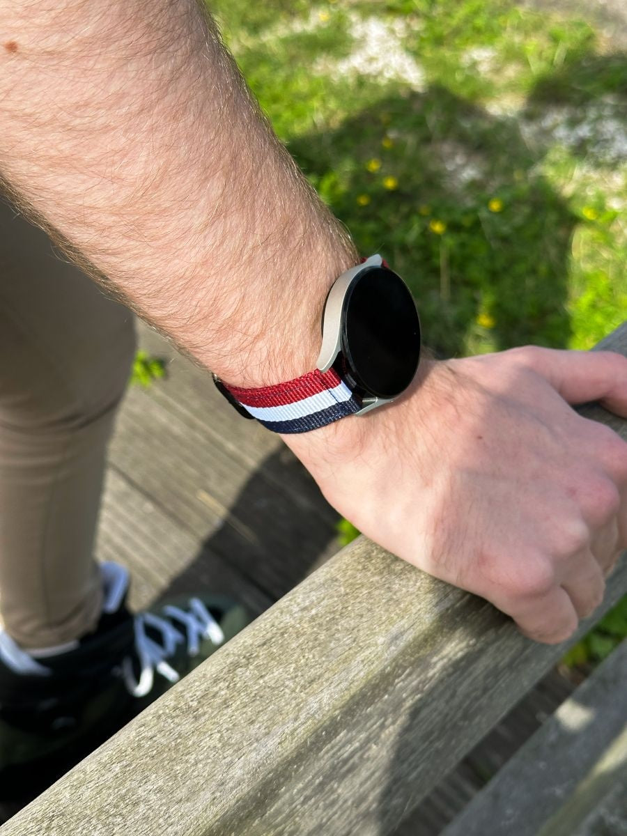 Polar Vantage M Nylonarmband mit Schnallenverschluss (Farbenfroh)