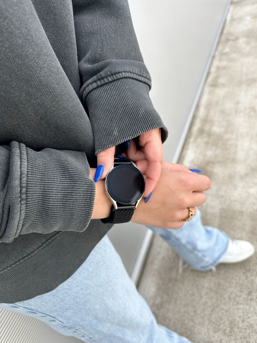 Suunto vertikal verstellbar geflochtene Armband (schwarz)