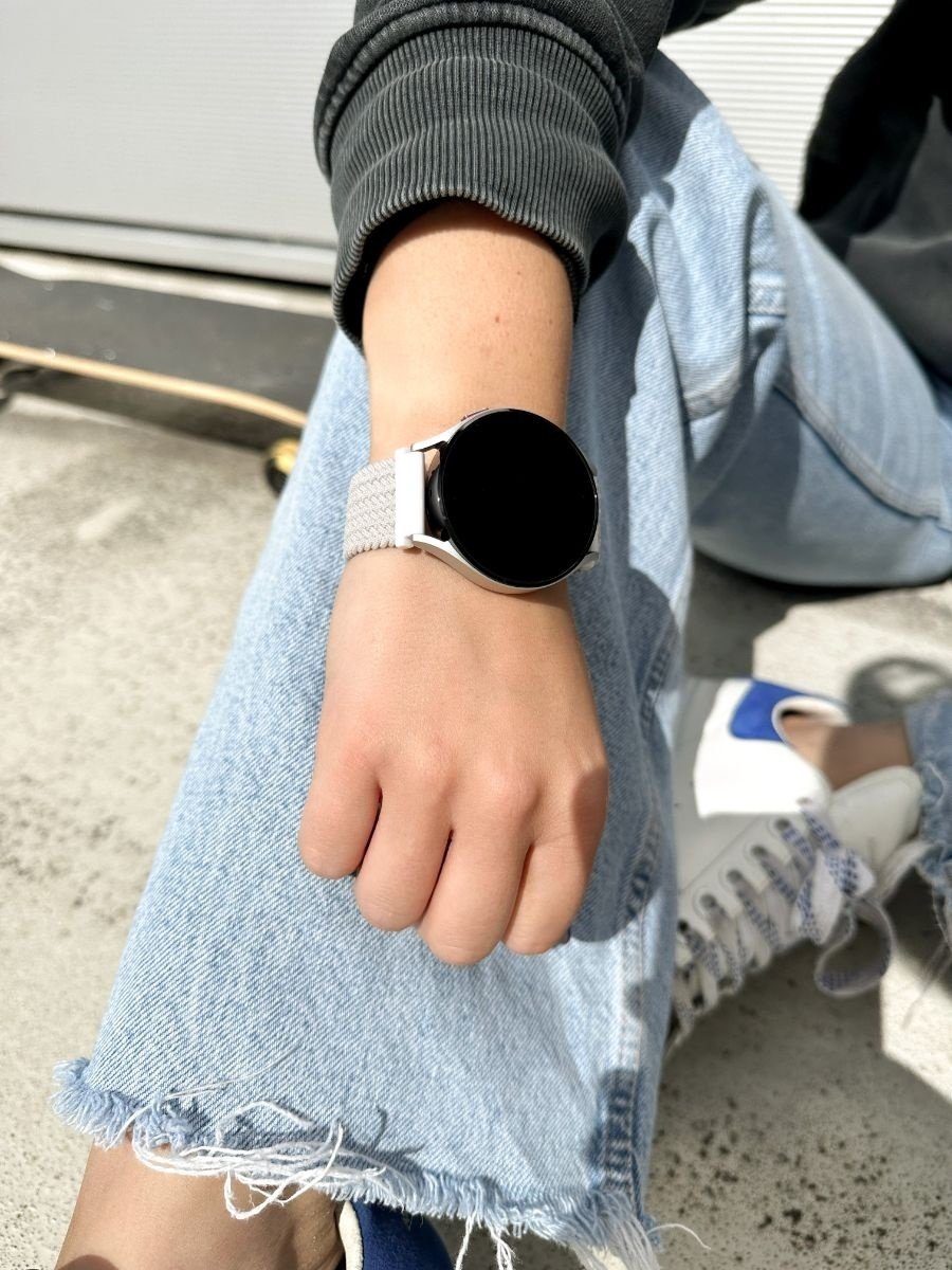 Redmi Watch 5 Active gewebtes Nylonarmband (Weiß)