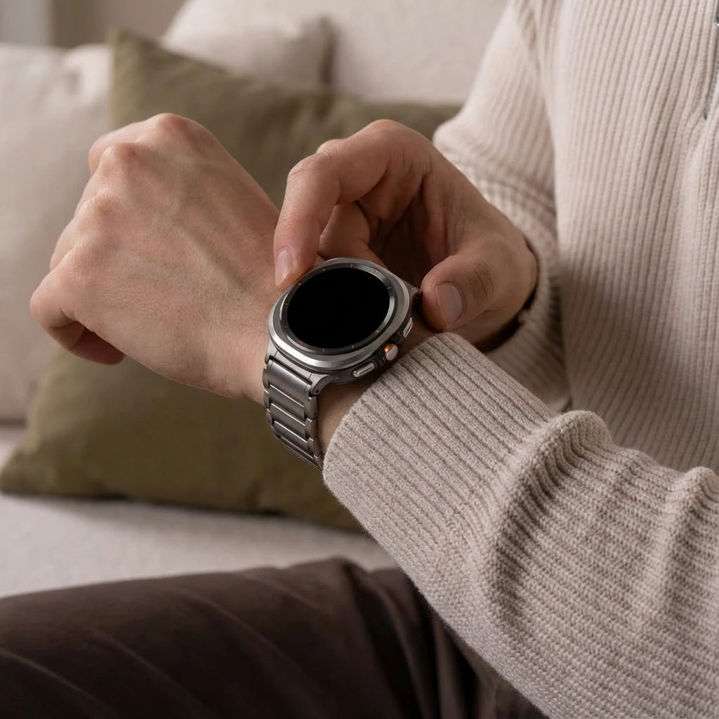 Samsung Galaxy Watch Ultra Titanarmband (Graphit)