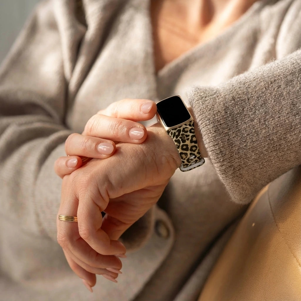 Lucky Leopard Fitbit Charge 5 Band