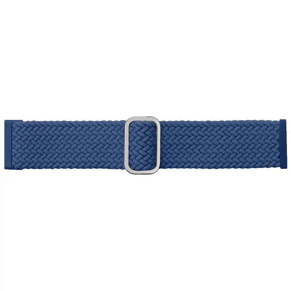 Nylon Adjustable Woven Strap, blue