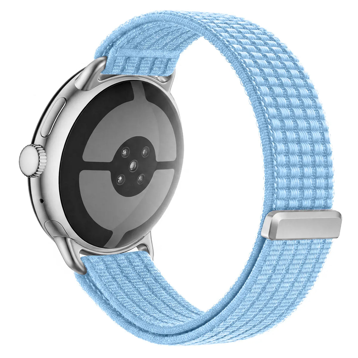 Google Pixel Watch 5 - 41mm Ultradünnes Nylonband (Hellblau)