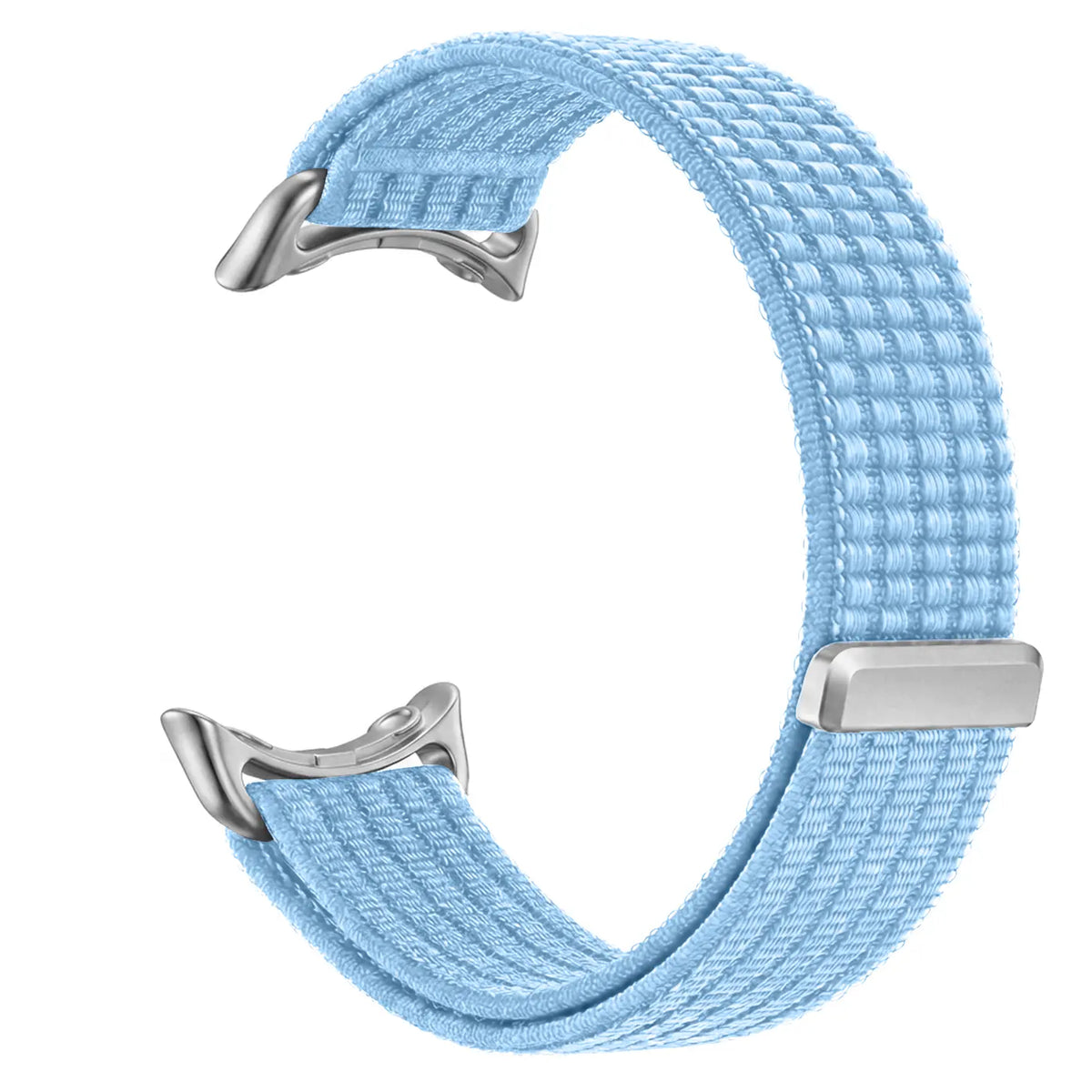 Google Pixel Watch 1/2 Ultradünnes Nylonband (Hellblau)