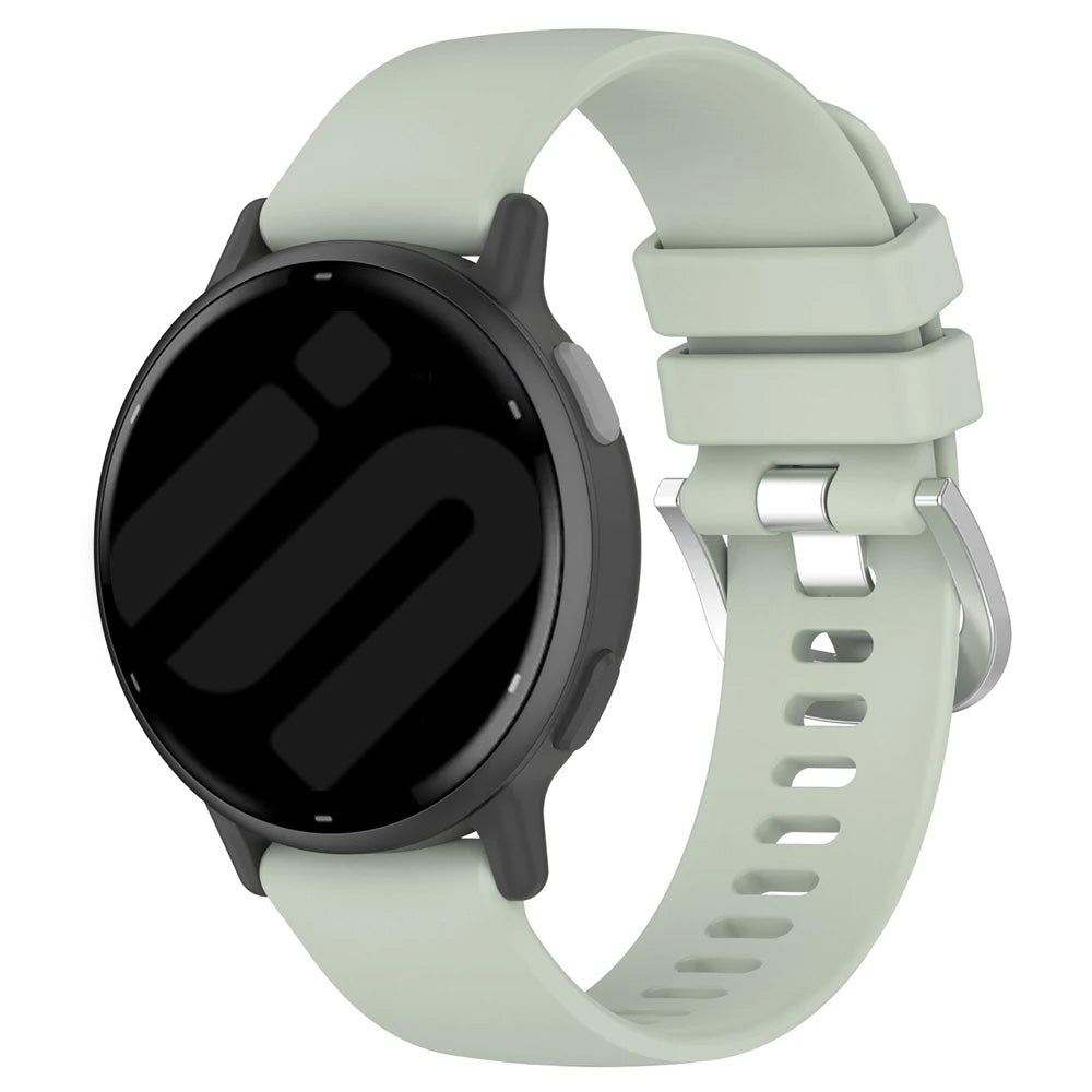 Garmin Vivomove Trend Klassisches Silikonarmband (Hell Grün)