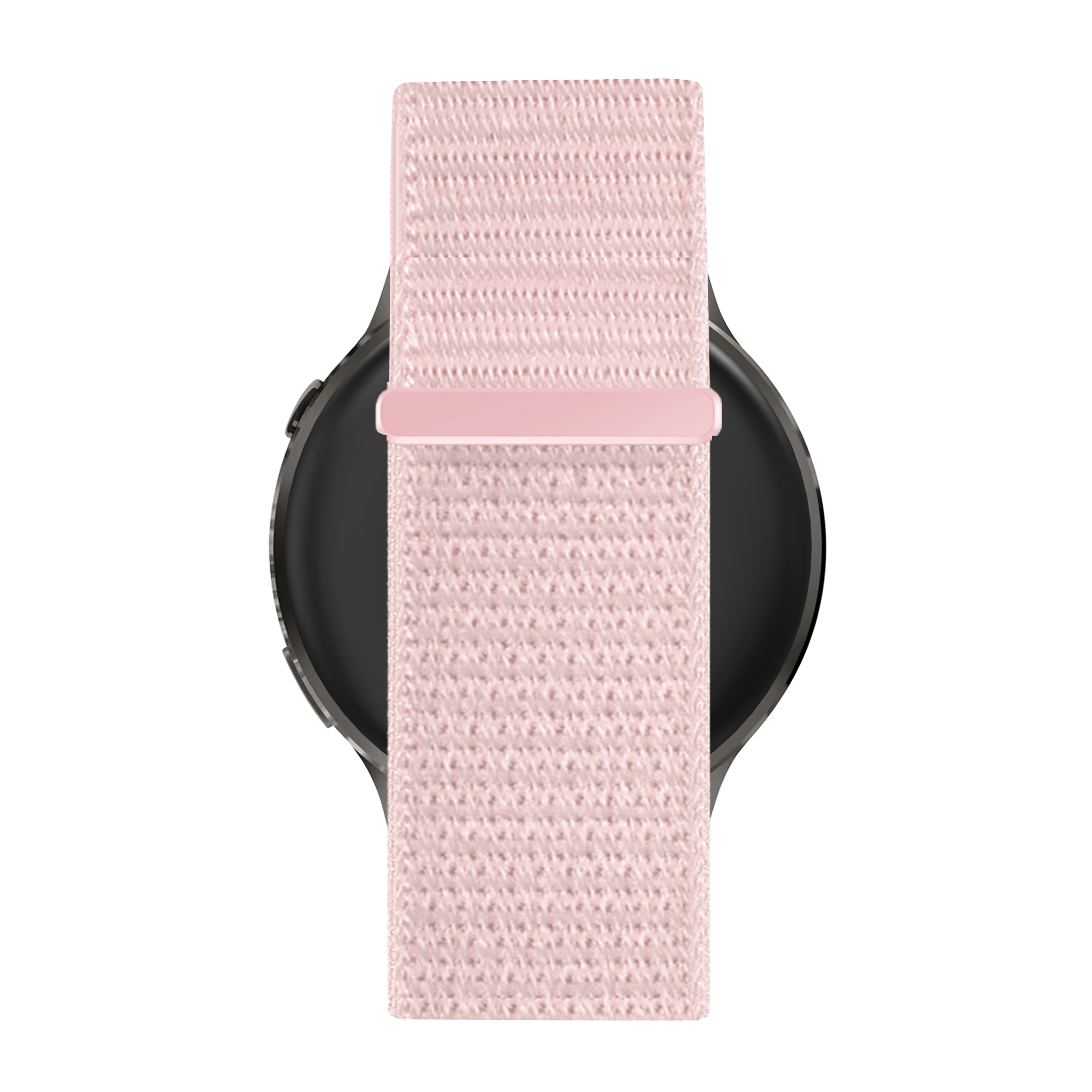 Bandz Garmin Vivoactive 3 Nylon Loop Armband (Hell Rosa)
