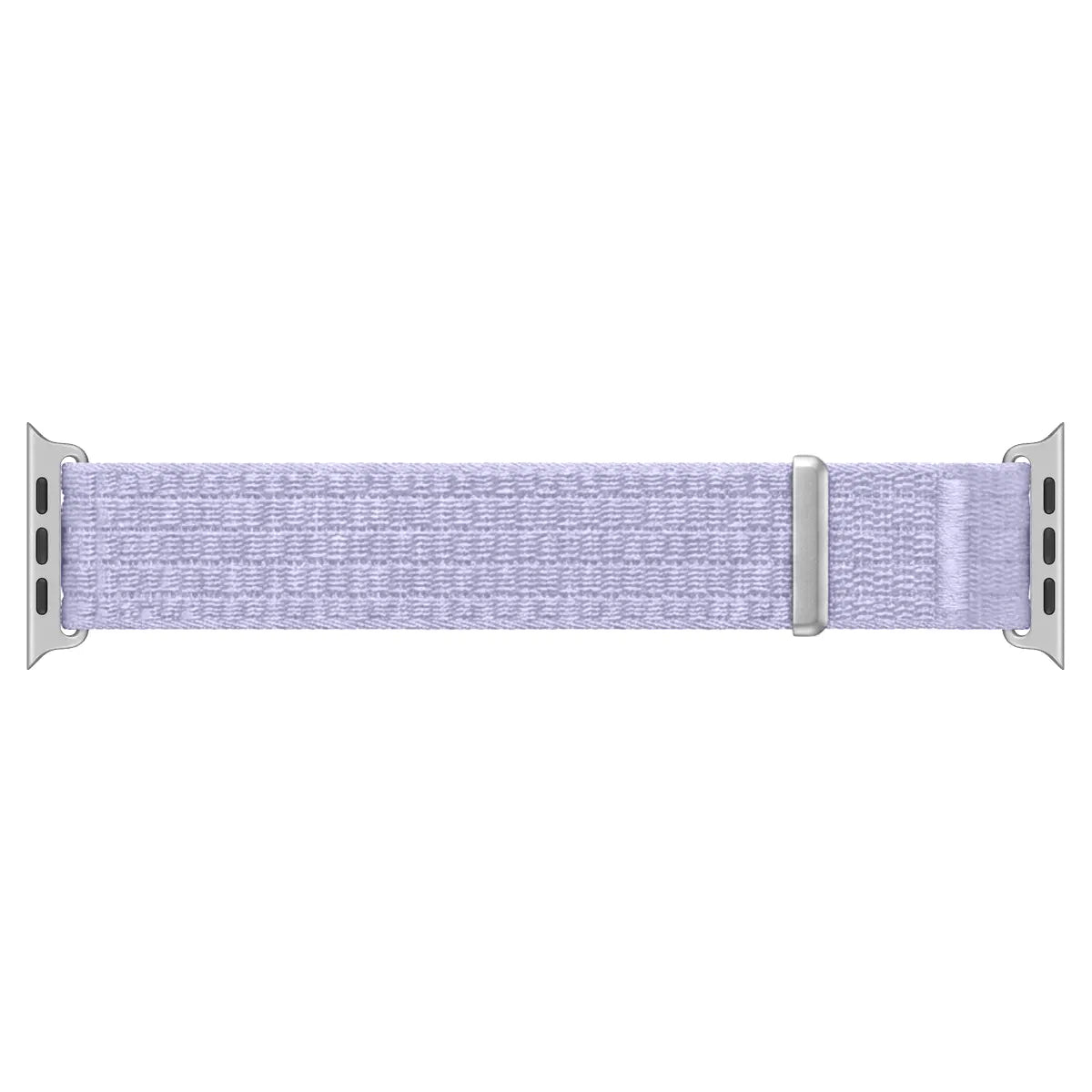 Apple Watch Ultradünnes Nylonband (Hell Lila)