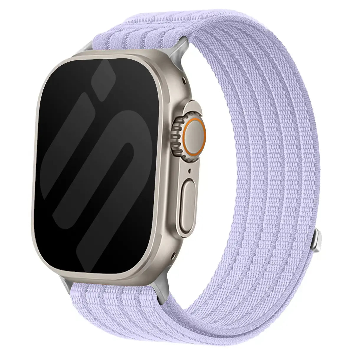 Apple Watch Ultradünnes Nylonband (Hell Lila)